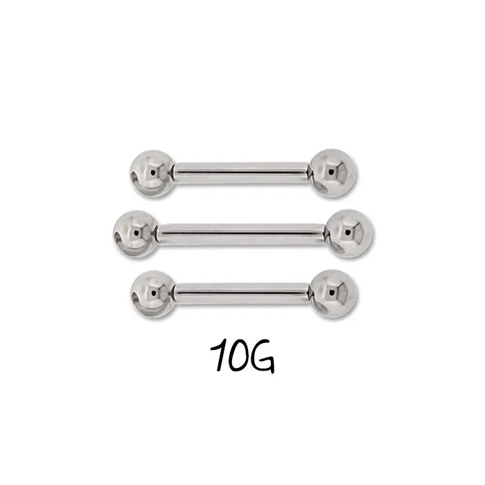 Titanium Straight Barbells : 10g