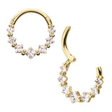 Invictus - Princess Prong CZ Hinge 16g