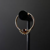 Dusk Seamless Fire Citrine Ring