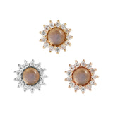 BJO Delphine : Labradorite + White Sapphire