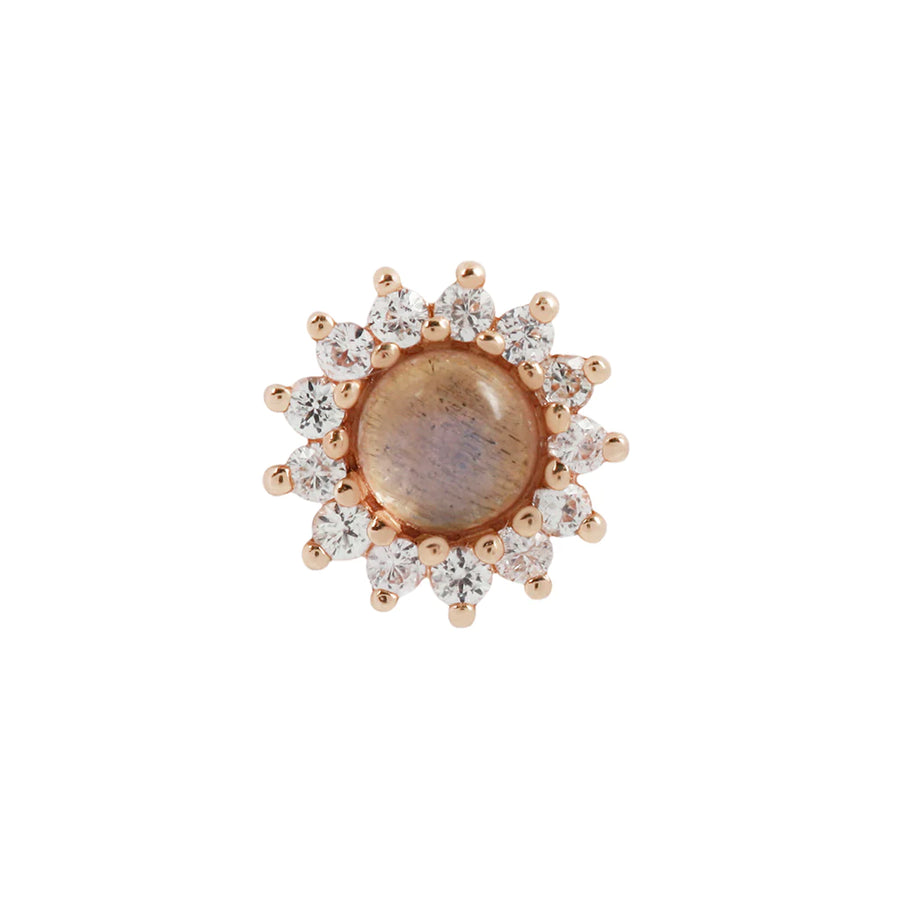 BJO Delphine : Labradorite + White Sapphire