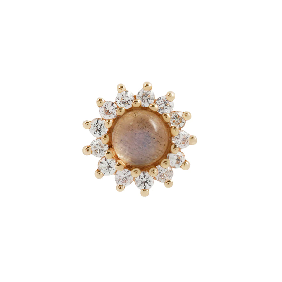 BJO Delphine : Labradorite + White Sapphire