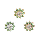 BJO Eloise Flower : Tsavorite