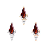 BJO Afterglow - Garnet/CZ