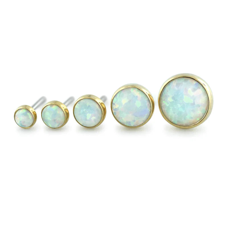 NeoMetal 18k Bezel Cabochon : 4mm