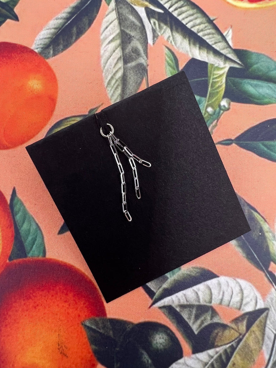 Hialeah Paper Clip Chain Tassel
