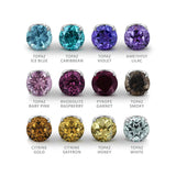 4MM Prong Set Precious Stones