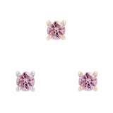BJO Pink Sapphire Prong