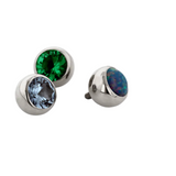 Anatometal Titanium Gem Ball Threaded