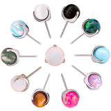 Junipur TItanium Prong-Set Bead Threadless End