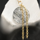 Hialeah Tourmalated Quartz Charm