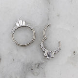 Titanium Tapered Baguette Hinge