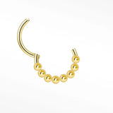 Nina Wynn Beaded Hinge/Clicker