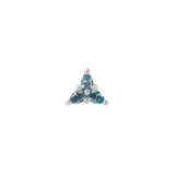 BJO 3 Little Pears : London Blue Topaz