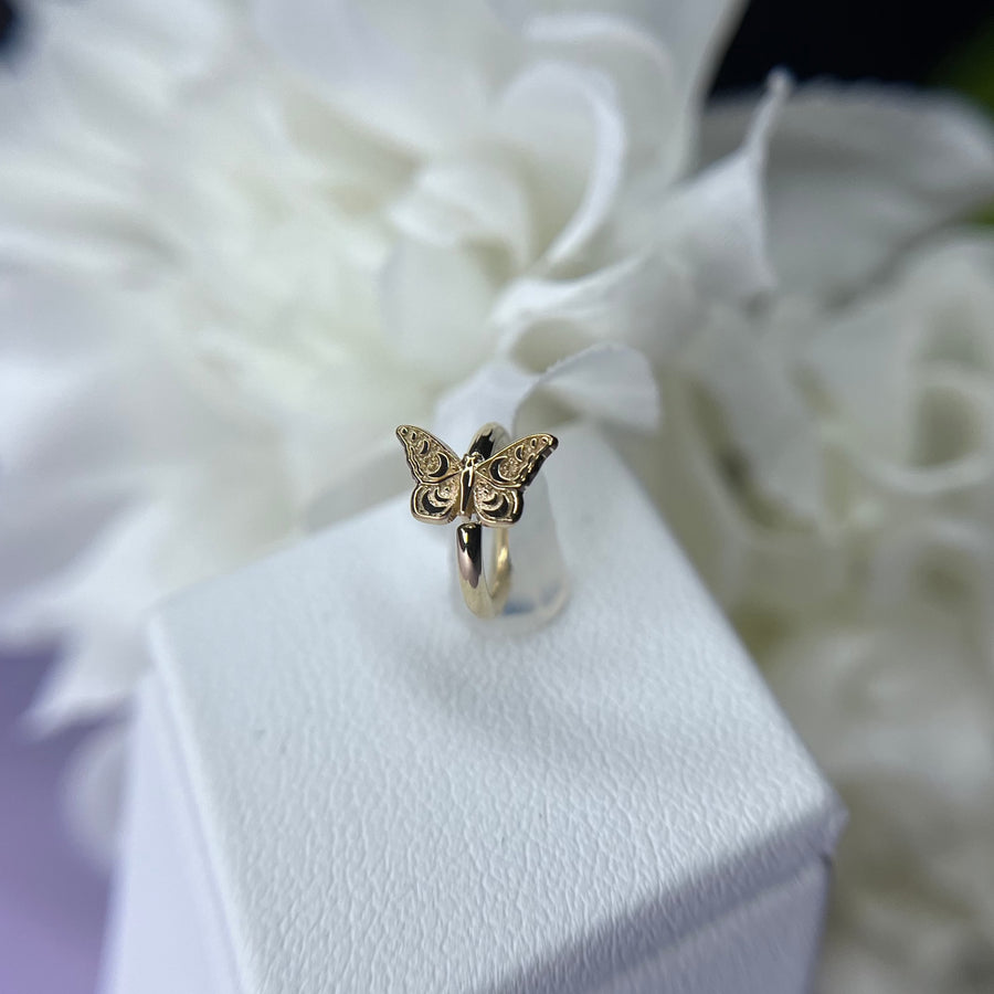 Body Gems Butterfly Ring
