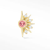 Nina Wynn Demi Urchin : Pink Tourmaline