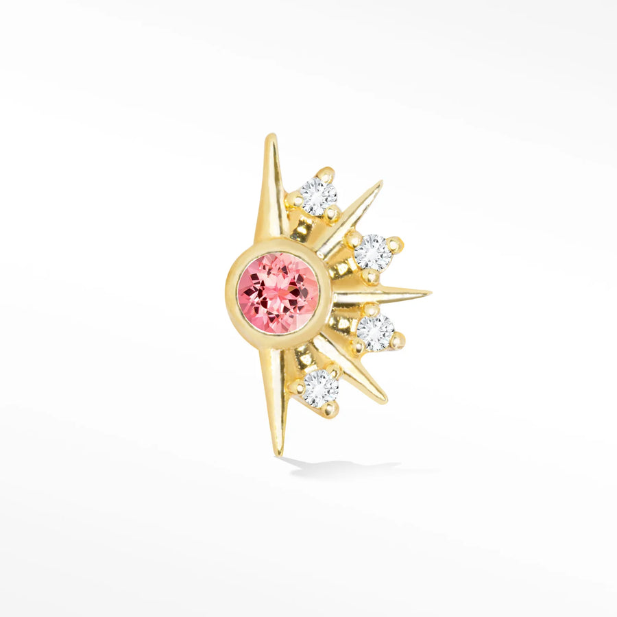 Nina Wynn Demi Urchin : Pink Tourmaline