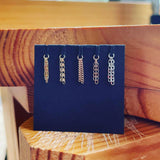 Hialeah Tassel : White Gold