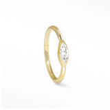 Nina Wynn Moissanite Marquise Hinge