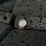 Dusk Rainbow Moonstone Bezel