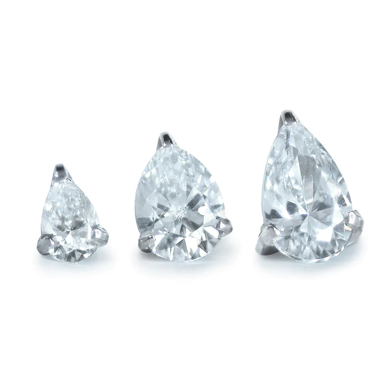 Neometal Pear Cut Prong