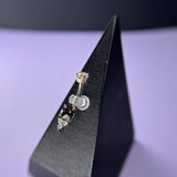 BVLA Tri Prong Accent Navel