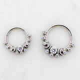 Titanium Crescent Moon Hinge