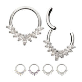 Invictus Titanium Marquise Cluster Clicker