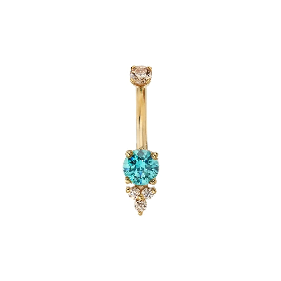 BVLA Tri Prong Accent Navel