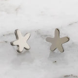 Bubbly Sea Star Titanium Threadless End