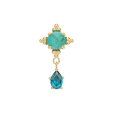 Anatometal Zia + Pear Dangle