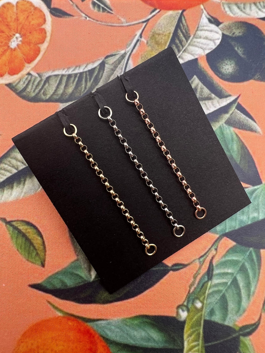 Hialeah 1.5MM Rolo Chain - White Gold