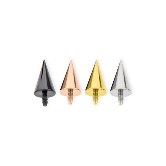 Cone Spike Titanium Ends