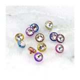 Bezel CZ Threaded End - CL