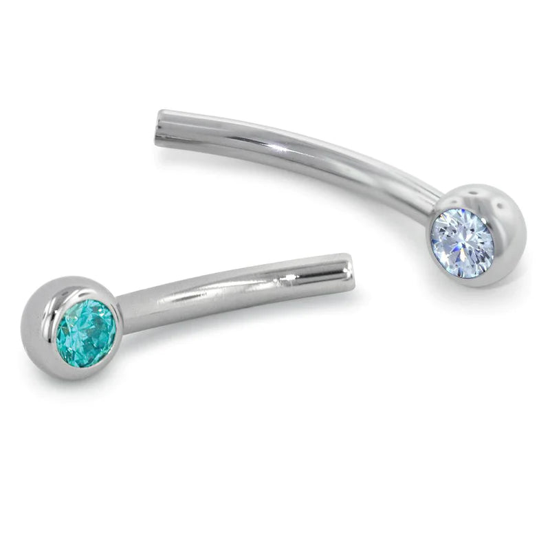 NeoMetal Gem Curved Barbell