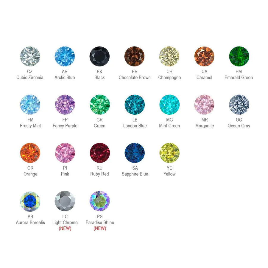 Prong Set Gem 2MM