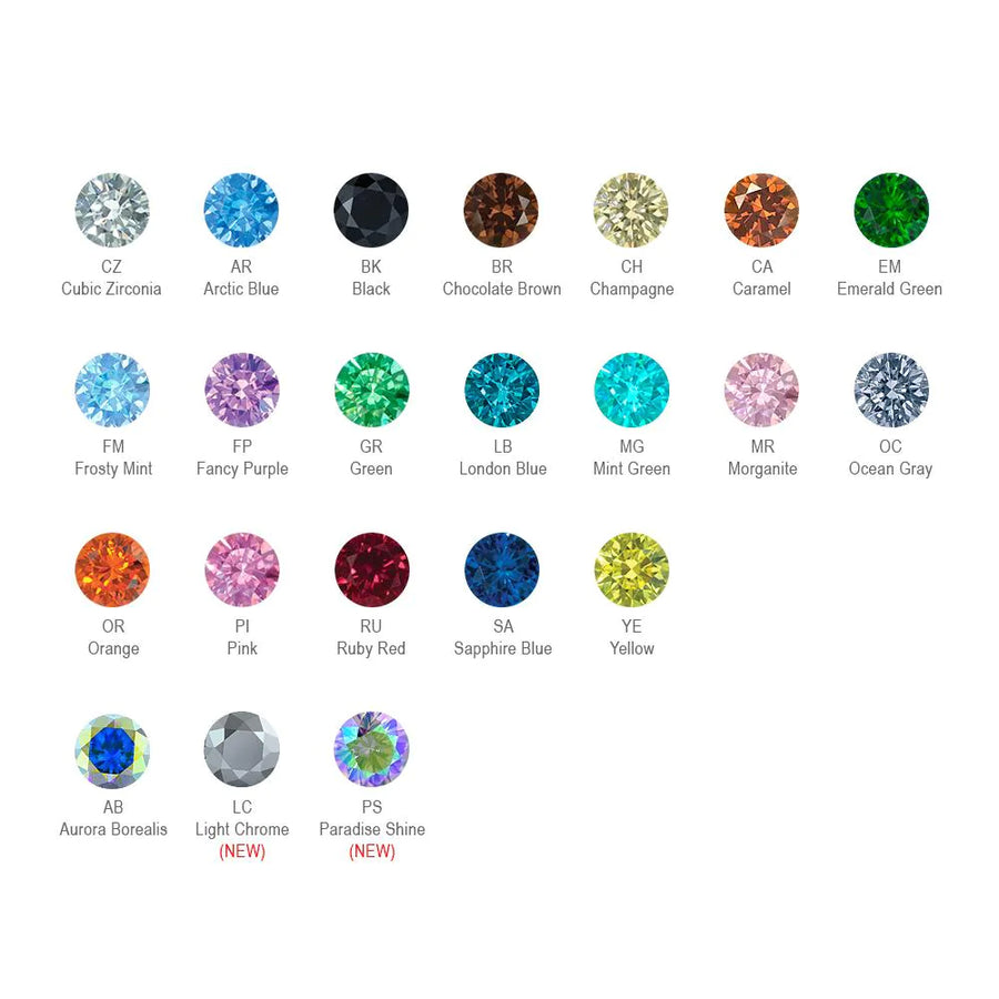 Prong Set Gem 5MM