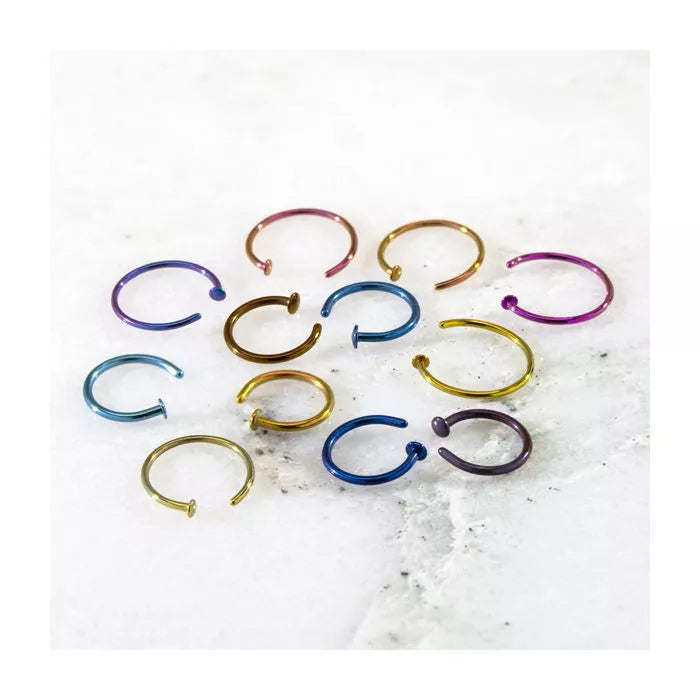 Titanium C-Ring/Nose Nail