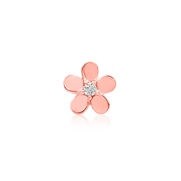 Gold CZ Flower