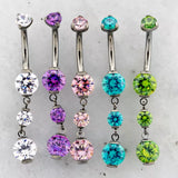 Hanging Zirconia Navel